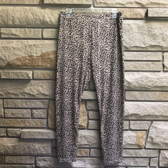 SHEIN Hi Rise Leggings Leopard Print XL - Picture 3 of 7